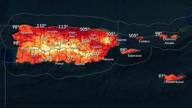 Hay aviso y advertencia de calor extremo para múltiples pueblos, pero este no es el único riesgo este viernes