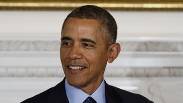 americateve | El presidente de Estados Unidos Barack Obama habla a los miembros de la Asociaci+on Nacional de Gobernadores en la sala de cenas de la Casa Blanca el lunes 24 de febrero de 2014. (Foto de AP/Jacquelyn Martin)