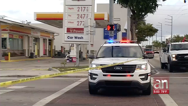 balacera en una gasolinera deja un muerto y varios heridos en miami