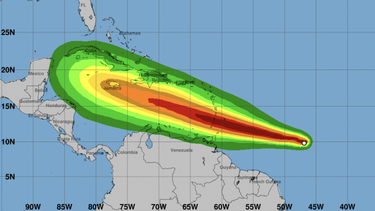 cuba en alerta: tormenta tropical beryl avanza hacia el sureste del pais  y amenaza con convertirse en huracan