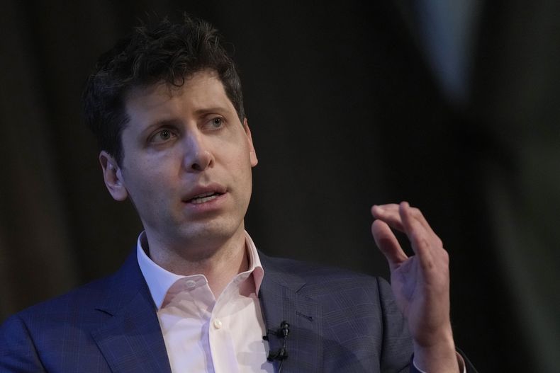 Sam Altman, el CEO de OpenAI, en Londres el 24 de mayo de 2023. (Foto AP /Alastair Grant)