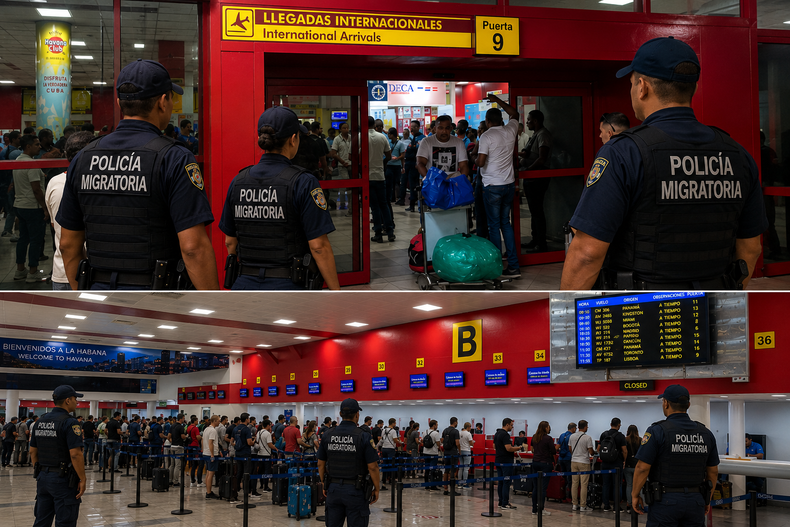 policia migracion cuba