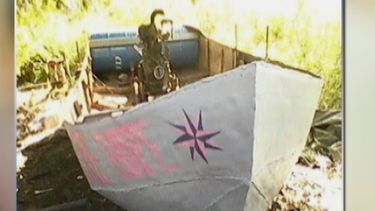 Balseros cubanos graban momento de su  llegada a Cayo Hueso