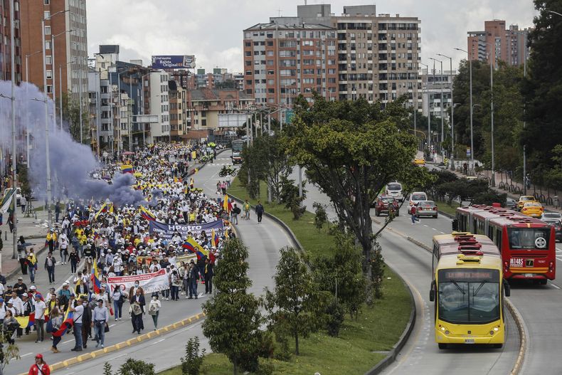 AMS-GEN COLOMBIA-REFORMAS PROTESTA