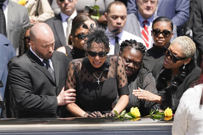 DEP-NFL DWAYNE HASKINS-FUNERAL