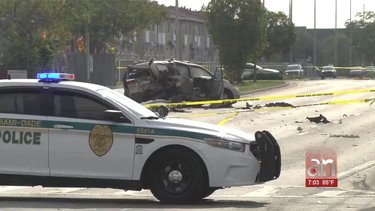 se intensifica la busqueda de conductor responsable de choque fatal en miami