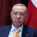El presidente de Turquía, Recep Tayyip Erdogan, durante una reunión con su homólogo estadounidense, Donald Trump, durante una reunión con el Consejo de Cooperación del Golfo en el marco de la Asamblea General de Naciones Unidas, el 22 de septiembre de 2026, en la sede de la ONU. (AP Foto/Julia Demaree Nikhinson)