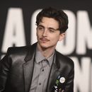 Timothee Chalamet llega al estreno de A Complete Unknown el martes 10 de diciembre de 2024 en el Dolby Theatre de Los Ángeles. (Foto Richard Shotwell/Invision/AP)