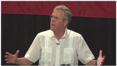 jeb bush: visita de kerry es regalo de cumpleanos de obama a castro