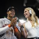 Peña pega su 1er jonrón en MLB y Astros aplastan a Angelinos