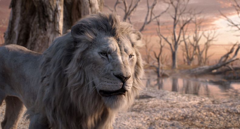 Esta imagen proporcionada por Disney muestra a Kiros, con la voz de Mads Mikkelson, en una escena de Mufasa: The Lion King (Mufasa, El Rey León). (Disney vía AP)