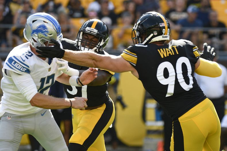 DEP-NFL STEELERS-WATT