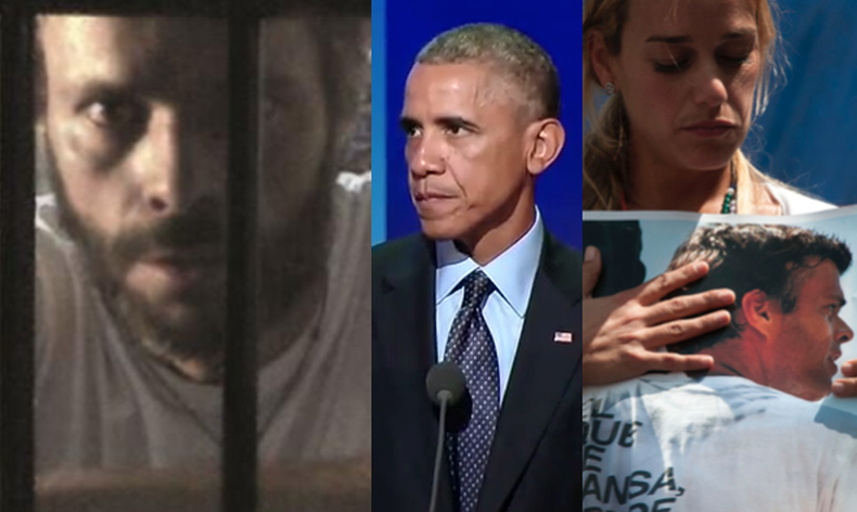 La mujer del dirigente venezolano opositor -preso por el gobierno de Nicolás Maduro- agradeció al presidente de EEUU. "Estoy orgullosa de escuchar a quien representa libertades pedir por mi marido". AUDIO