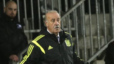 americateve | En la imagen,el seleccionador de Espa&ntilde;a, Vicente del Bosque, reacciona en un momento de un partid del Grupo C de clasificaci&oacute;n para la Eurocopa 2016 contra Luxemburgo en el estadio Josy Barthel, en Luxemburgo, el 12 de octubre de 2014. (Foto
