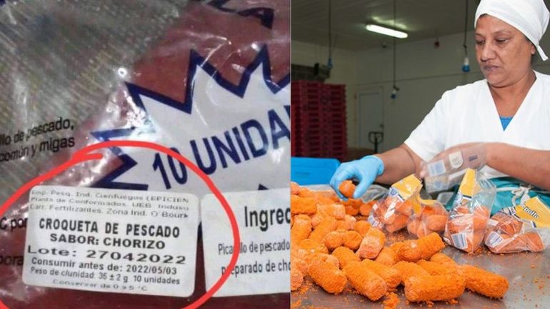 Otra receta contra el hambre en Cuba enciende las burlas: croquetas de pescado que saben a chorizo