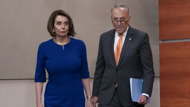 Trump abandona abruptamente reunión con demócratas