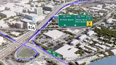 la mega obra de miami que alterara el trafico durante 3 anos: comienzan los cambios en las vias