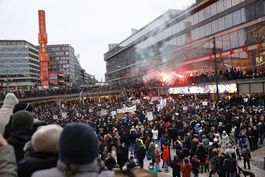 protestas en varios paises europeos contra medidas covid