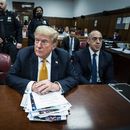 El expresidente Donald Trump en un tribunal federal de Manhattan, en Nueva York, el miércoles 29 de mayo de 2024. (Jabin Botsford/The Washington Post vía AP, Pool)