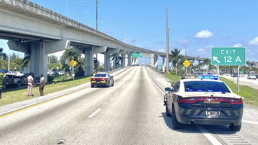 1 muerto, 3 heridos en tiroteo en la i-95 rumbo sur