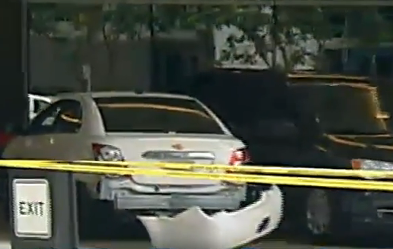 Un hombre atropella a cinco empleados de un hotel del Downtown de Miami en un carro robado y se da a la fuga.