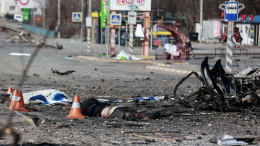 ucrania revelo escalofriantes imagenes de la masacre perpetrada por rusia en bucha, ciudad cercana a kiev