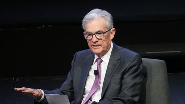 El presidente de la Reserva Federal, Jerome Powell, en Nueva York, el 19 de octubre de 2023. (Foto AP/Seth Wenig)