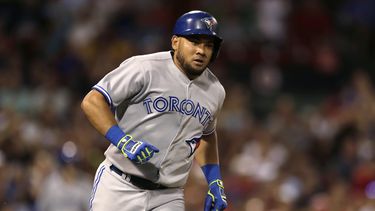 americateve | Melky Cabrera de los Azulejos de Toronto tras batear en el sexto inning su segundo jonr&oacute;n de dos carreras ante los Medias Rojas de Boston el lunes 28 de julio de 2014. (AP Foto/Charles Krupa)