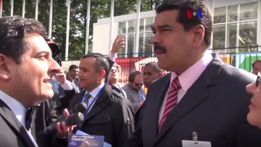 [video] nicolas maduro se sorprende en la onu con un inesperado encuentro