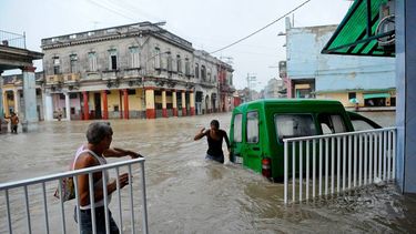 Así quedó la Calzada de 10 de Octubre, en La Habana.