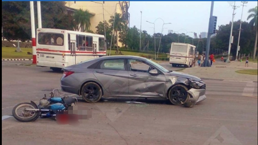 fallece motorista en accidente con auto de turismo en santiago de cuba