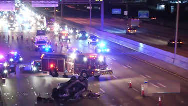 1 muerto, 4 heridos por accidente automovilistico en la i-95