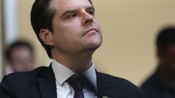 El representante republicano Matt Gaetz en el Congreso en Washington, el 22 de septiembre de 2023.. (Foto AP /J. Scott Applewhite)