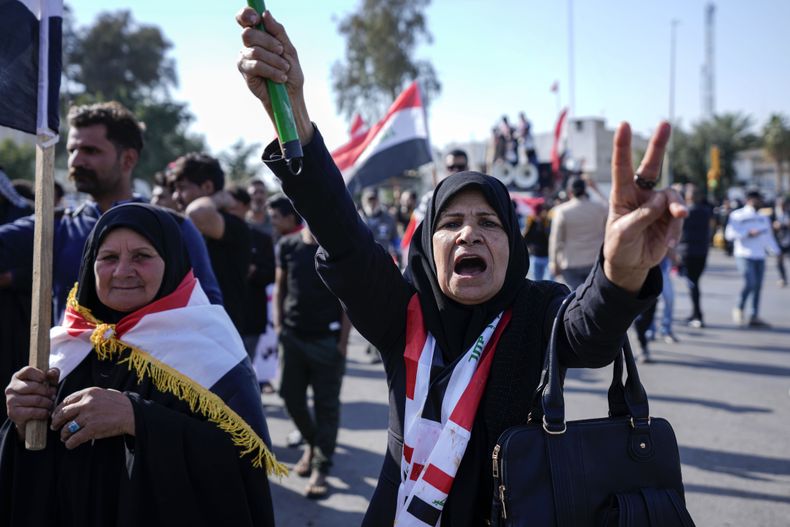 MOR-GEN IRAK-PROTESTAS