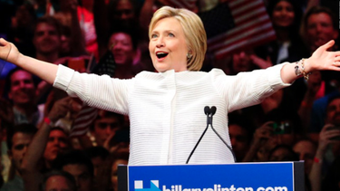 hillary clinton: hemos alcanzado un hito