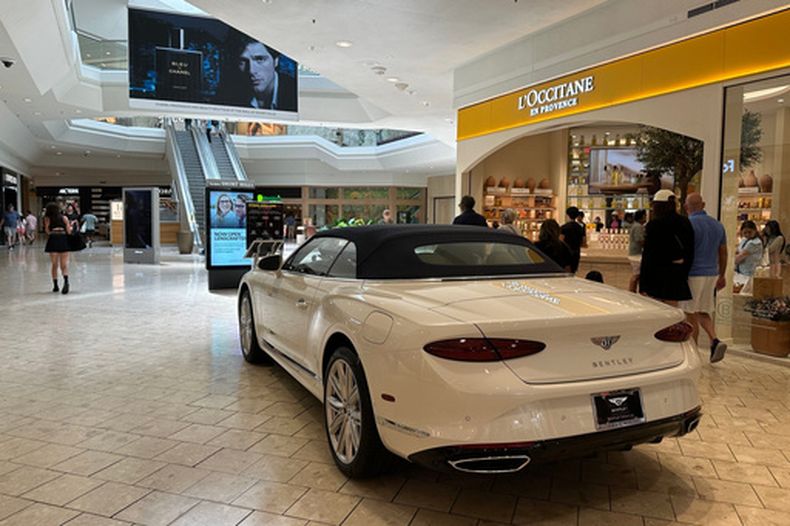 Un centro comercial en Short Hills, Nueva Jersey, el 6 de junio del 2026. (AP foto/ Anne DInnocenzio)