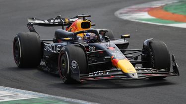 Max Verstappen (Red Bull) durante el Gran Premio de Italia, el domingo 1 de septiembre de 2024, en Monza. (AP Foto/Luca Bruno)