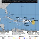 Tormenta tropical Philippe mantiene trayectoria más hacia el sur y se moverá sobre Puerto Rico entre el domingo y lunes como una depresión tropical