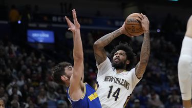 Pelicans aplastan por 128-83 a unos mermados Warriors