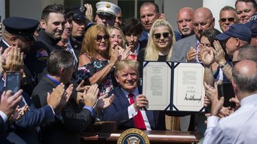 Trump garantiza recursos permanentes para el fondo 11 Sep