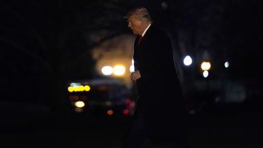 Trump aislado y en silencio ante 2do juicio político