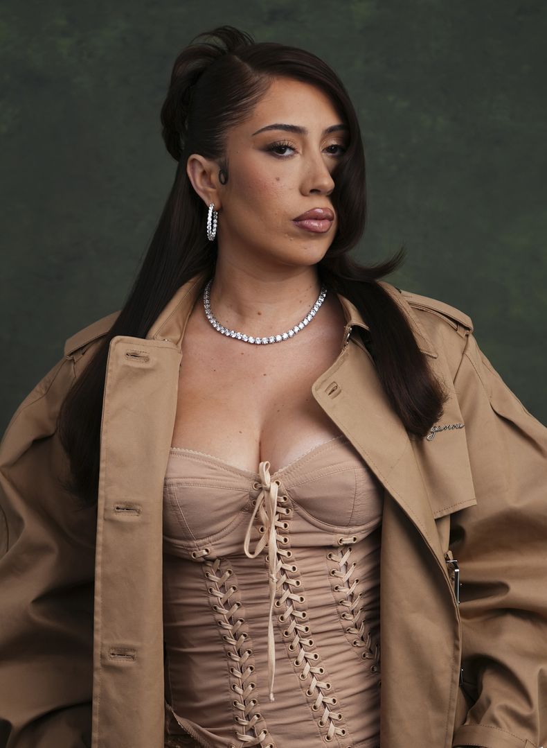 Kali Uchis posa para un retrato el martes 22 de abril de 2025, en Los Ángeles. (Foto AP/Chris Pizzello)