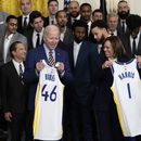 Biden reconoce a Warriors, que vuelven a la Casa Blanca