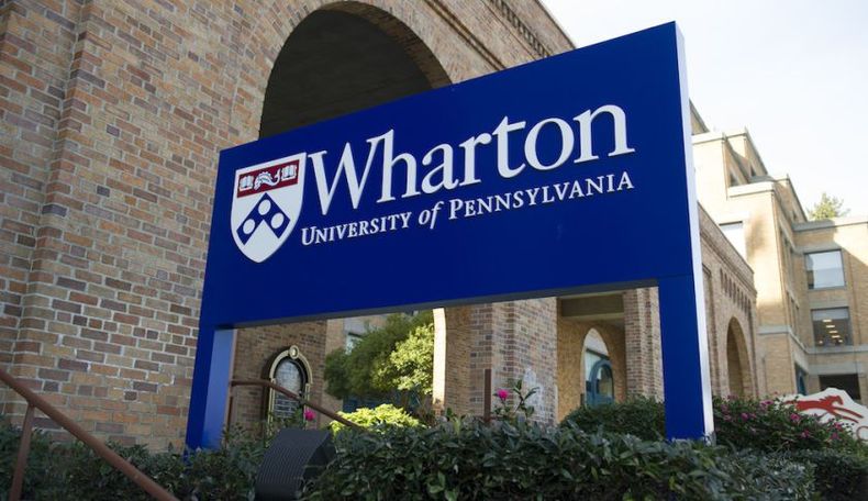 Escuela de negocios Wharton de la Universidad de Pennsylvania.