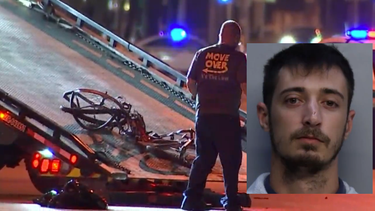 arrestan a joven de origen cubano tras atropellar mortalmente en un mercedes benz a un ciclista