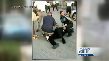 mujer muere baleada tras chocar tres vehiculos en south beach