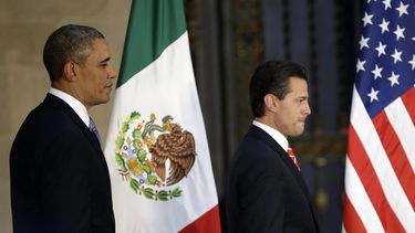 Obama junto a Peña Nieto en México (mayo/2013).