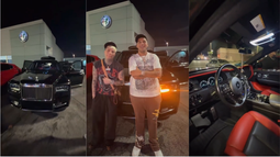 dany ome se compra un rolls-royce de mas de medio millon de dolares y celebra emocionado: todo en esta vida es posible