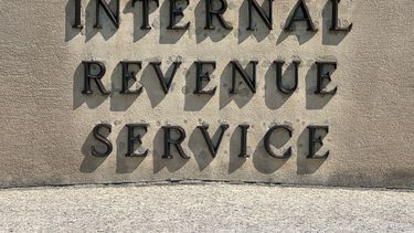 La sede del Servicio Interno de Impuestos en Washington el 10 de agosto del 2024. (AP foto/Ted Shaffrey)