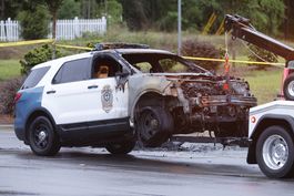 la policia de carolina del norte mata a presunto incendiario